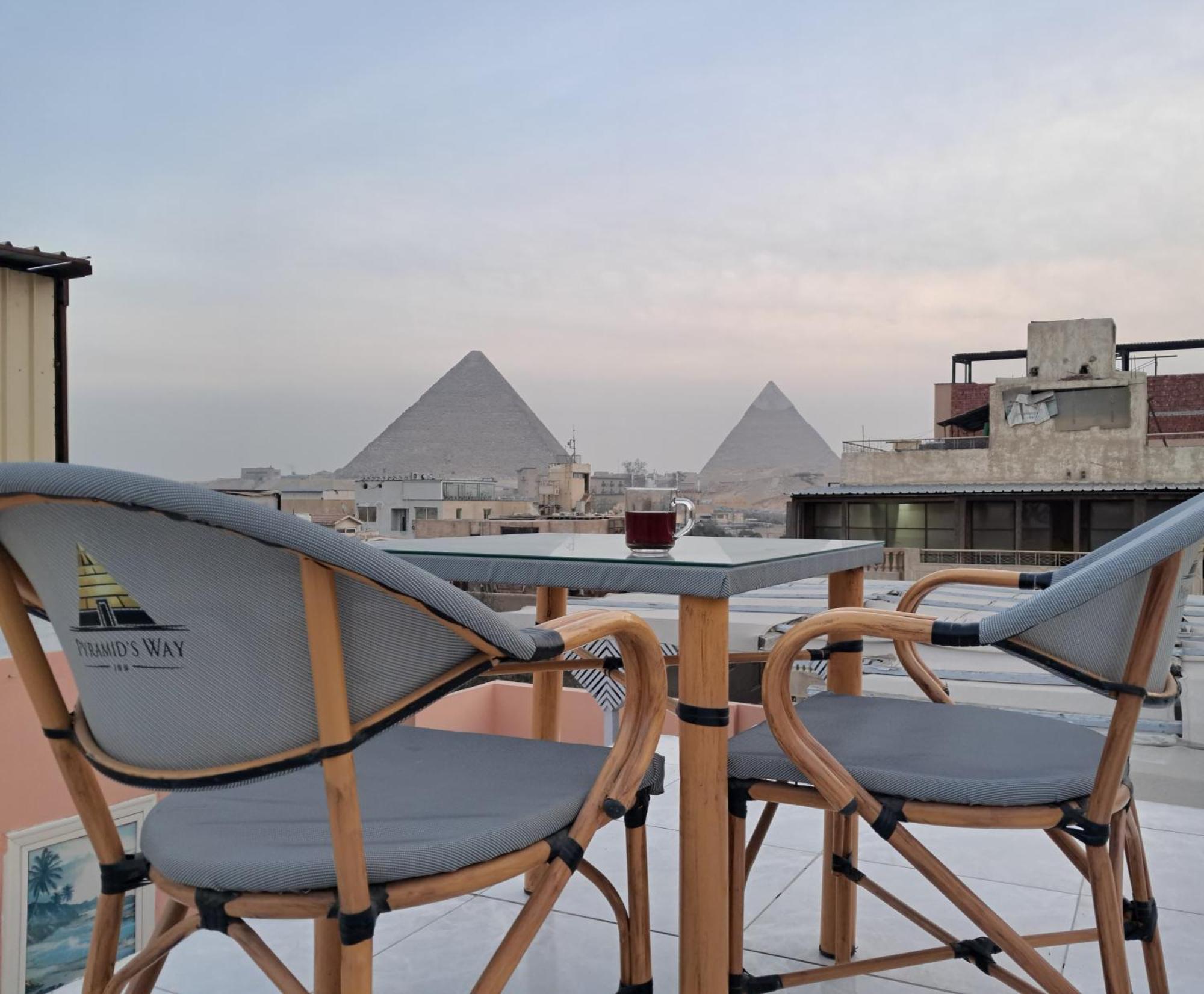Pyramids Way Inn Kafrat al Jabal Екстер'єр фото